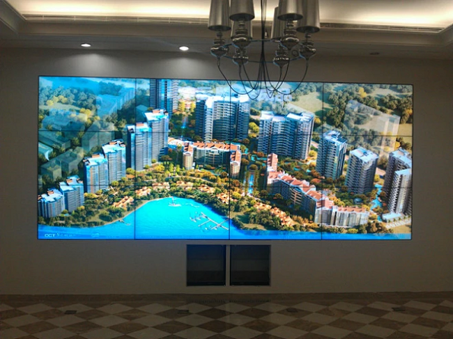 解讀這款華邦瀛55寸3.5mm液晶拼接屏有何魅力？
